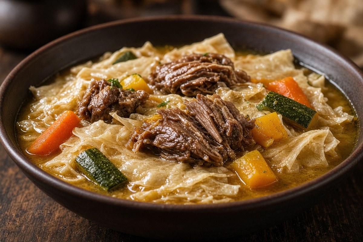 Lamb Fareed (bread & stew)