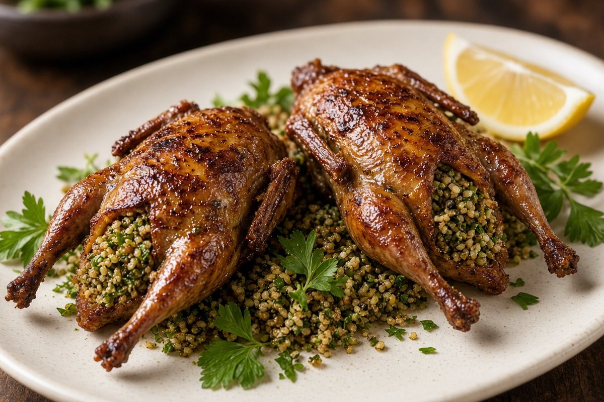 Stuffed Pigeon (Hamam Mahshi)