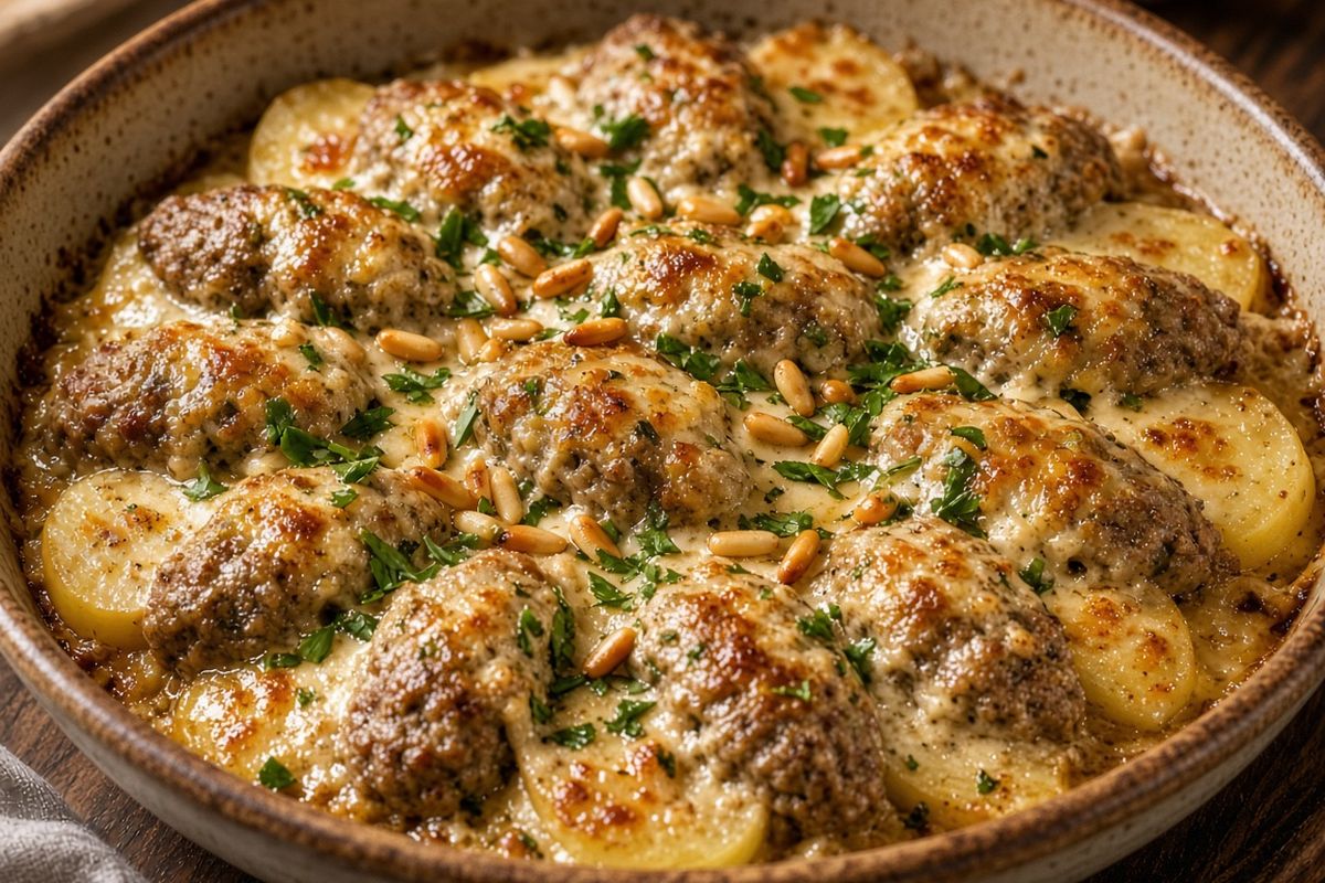 Kafta with Tahini