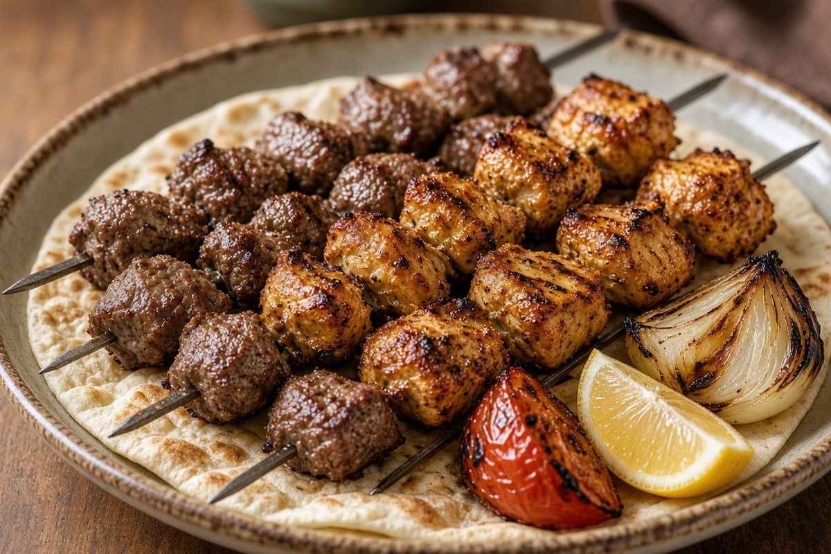 Omani Mishkak (grilled skewers)