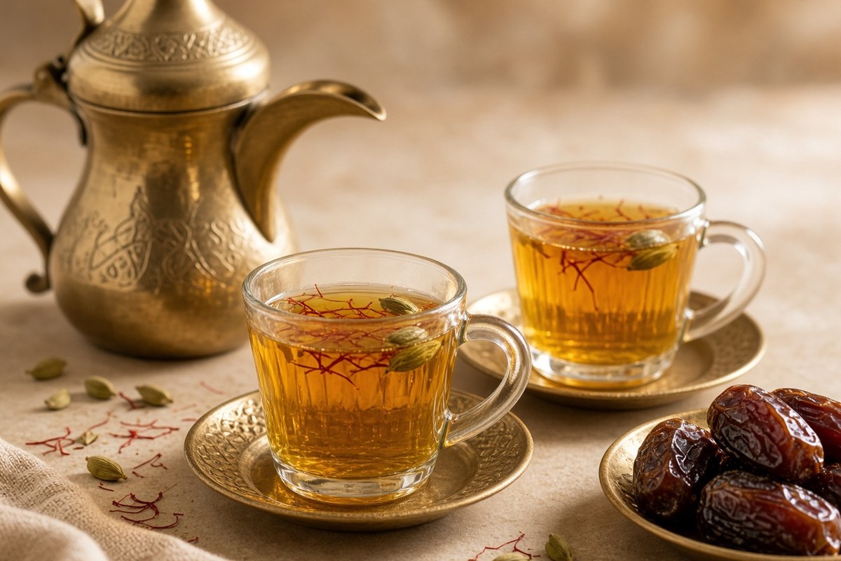 شاي زعفران