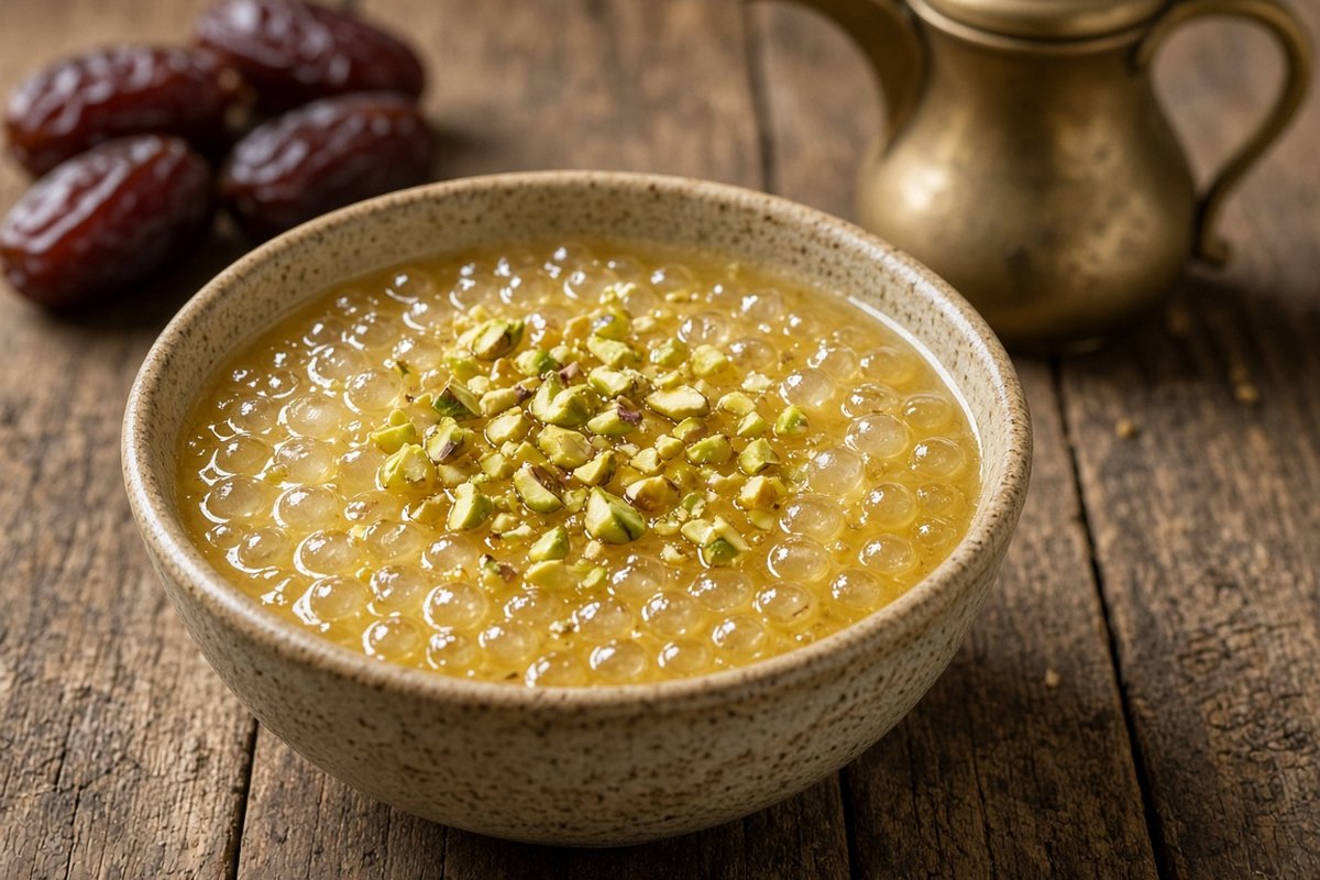 Sago (sweet sago pudding)